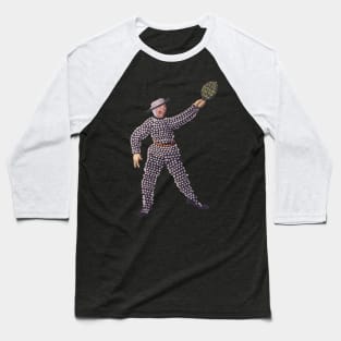 Dice Man Dice Roller Dice Gamer Cool Funny Baseball T-Shirt